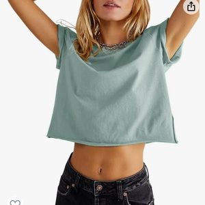 NWT Amazon brand crop top